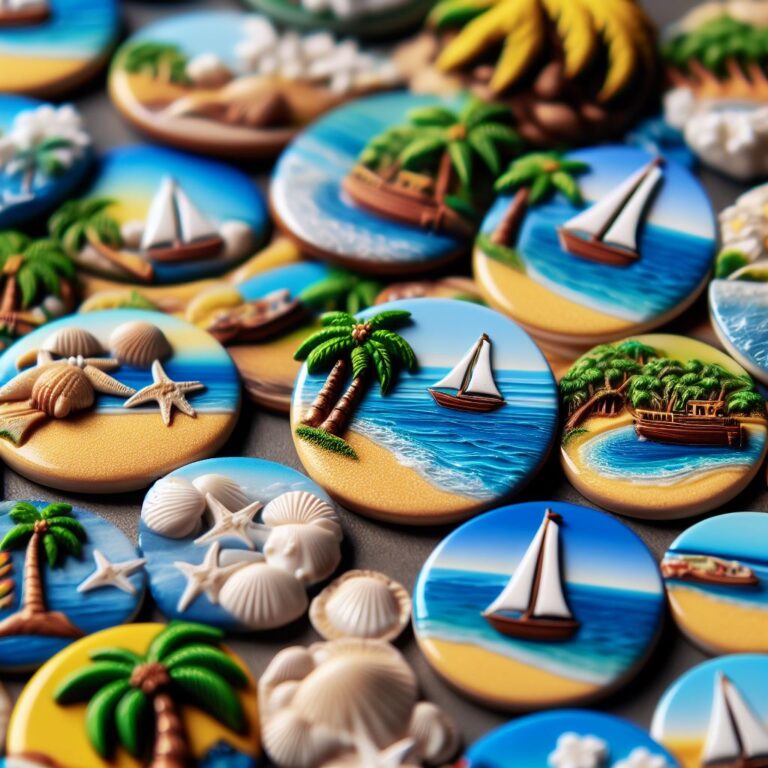Resin Fridge Magnets for Different Themes: Beaches, Cities, Wildlife, and More