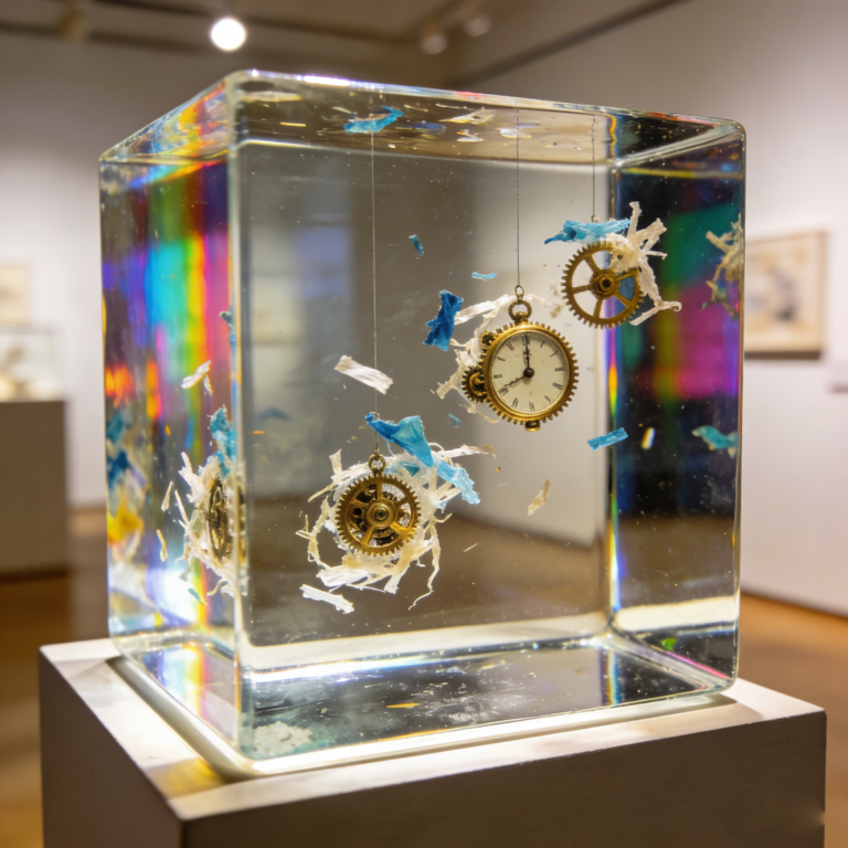 Eco-Embeds: The 2026 Design Trend of Encasing Recycled Materials in Crystal Clear Resin