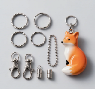 Keychain hardware fittings