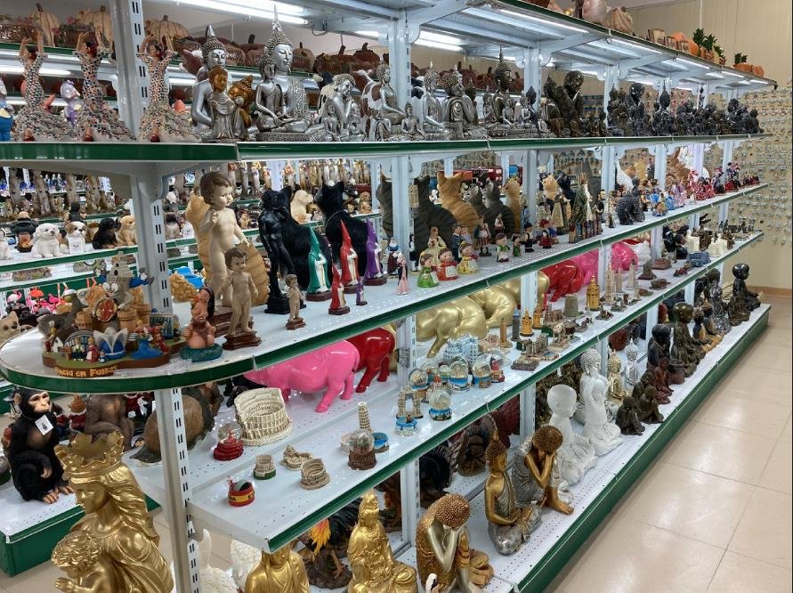 Resin character range produced in our Quanzhou workshop
